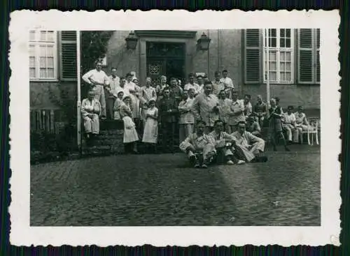 12x Foto Soldaten Wehrmacht Lazarett Kaiserin-Auguste-Viktoria G. Haus Berlin ?