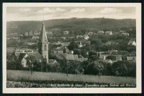 4x Foto AK Bad Suderode Quedlinburg im Harz diverse Ansichten 1942 gelaufen