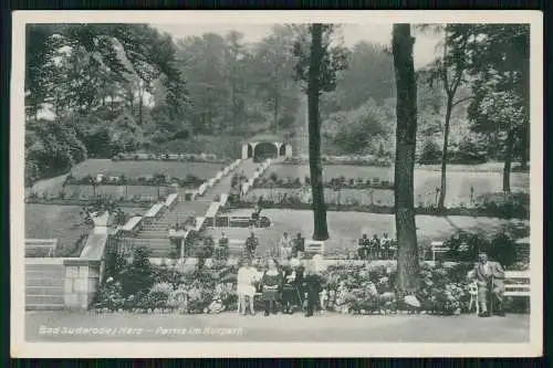 4x Foto AK Bad Suderode Quedlinburg im Harz diverse Ansichten 1942 gelaufen