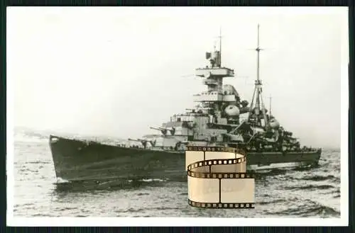 Foto AK Admiral Hipper Schwerer Kreuzer Deutsches Kriegsschiff