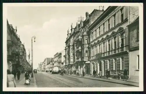 Foto AK Ansichtskarte Postkarte Brandenburg an der Havel Steinstraße gelaufen