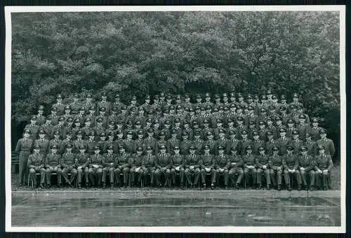 Foto 18x12cm Marburg ? Bundeswehr Rekruten Kompanie 2. Panzer Jäger Bataillon II