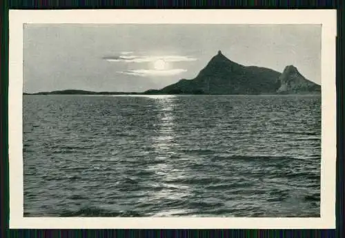11x alte Foto Norwegen Norge diverse Ansichten mit Beschreibung Rückseite