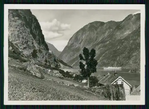 12x alte Foto und AK Ansichtskarte Norwegen Norge diverse Ansichten um 1940