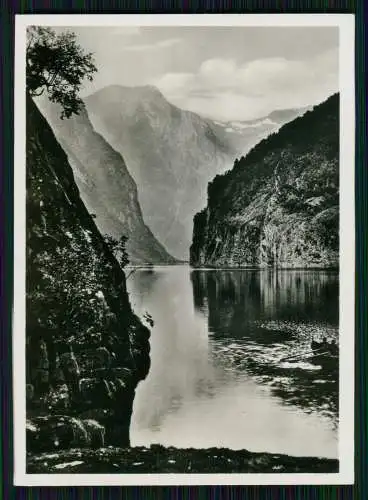 12x alte Foto und AK Ansichtskarte Norwegen Norge diverse Ansichten um 1940