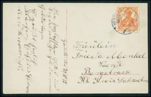 Foto AK Kaiserin Auguste Viktoria Sitzportrait Perlenkette 1917 gel Liersch 7164