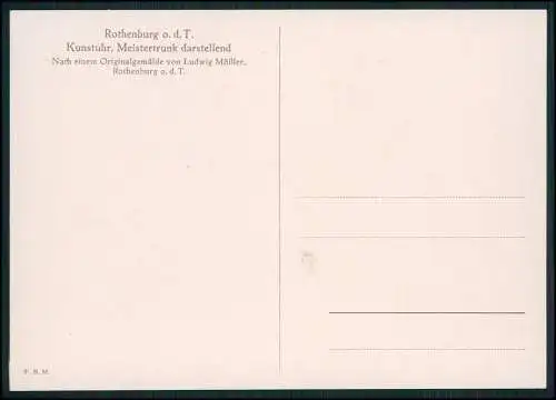 6x AK Ansichtskarten Rothenburg ob der Tauber Mittelfranken Diverse Ansichten