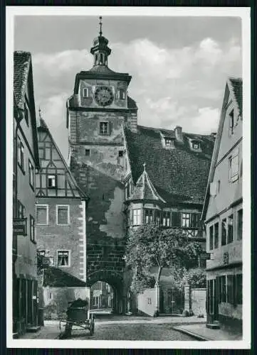 6x AK Ansichtskarten Rothenburg ob der Tauber Mittelfranken Diverse Ansichten