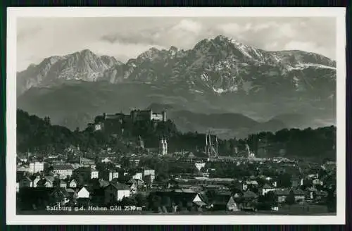 6x alte Ansichtskarte Postkarte Salzburg in Österreich, Diverse Ansichten