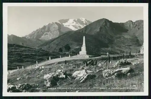 Foto AK Col di Lana Passo Falzarego e Marmolata Belluno Italien Dolomiten 1939