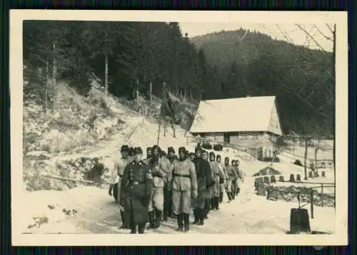 11x Foto Soldaten RAD Winter Arbeitseinsatz im Schwarzwald bei Freudenstadt ?