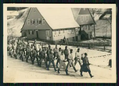 11x Foto Soldaten RAD Winter Arbeitseinsatz im Schwarzwald bei Freudenstadt ?