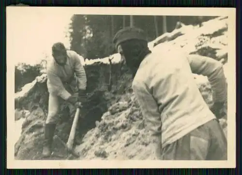 11x Foto Soldaten RAD Winter Arbeitseinsatz im Schwarzwald bei Freudenstadt ?