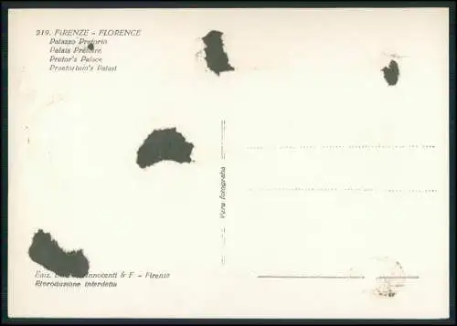 12x alte Ansichtskarten Firenze Florenz Toscana diverse Ansichten um 1936-40