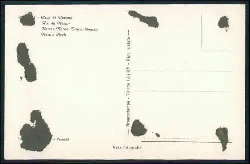 6x alte Ansichtskarte Pompeji Campania Kampanien Vesuv Italien diverse Ansichten