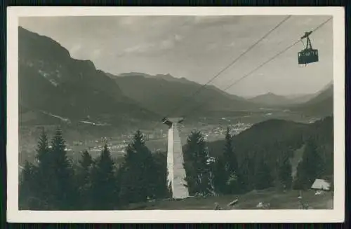 12x Foto Kreuzeckbahn Blick Partenkirchen Luftseilbahn Loisachtal uvm. Umgebung