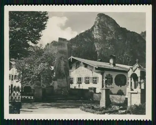 8x Foto Oberammergau Passionsspiele 1934 mein Quartier uvm. während der Spiele