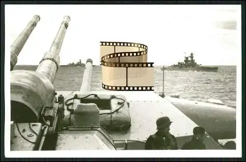 Foto AK Panzerschiff - Admiral Scheer - Kriegsschiff deutsche Marine