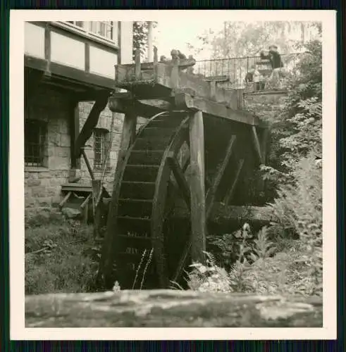 altes Foto Wassermühle Silbermühle im Silberbachtal Horn Bad Meinberg Detmold