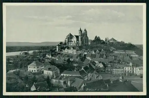 AK Breisach am Oberrhein Blick über Dächer der Stadt zum Münster 1936