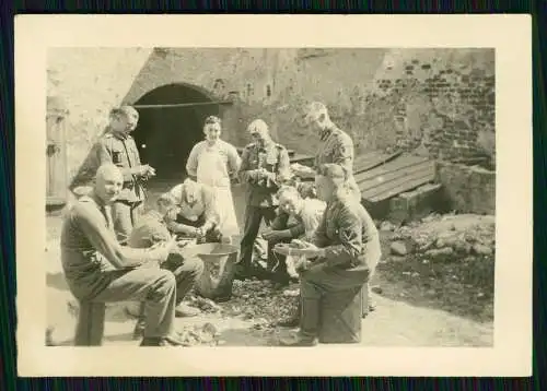 13x Foto Soldaten Wehrmacht Vormarsch Belgien Frankreich Flüchtlinge Zerstörung