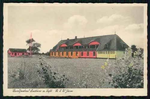 AK Nordfriesland Nordseebad Keitum Sylt Heim 1936