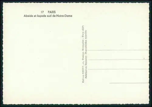 9x AK alte Ansichtskarte Postkarte Paris Frankreich, diverse Ansichten um 1940