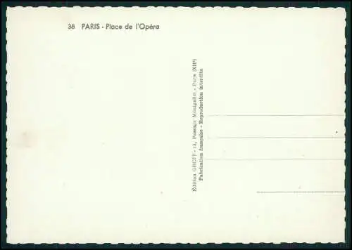 9x AK alte Ansichtskarte Postkarte Paris Frankreich, diverse Ansichten um 1940