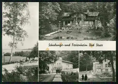 Foto AK Bad Stuer Mecklenburg Schulungs- und Ferienheim DDR Hausansichten