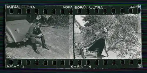 15x Foto 3,5x4cm Fahrzeug Motorrad mit Soldaten Wehrmacht