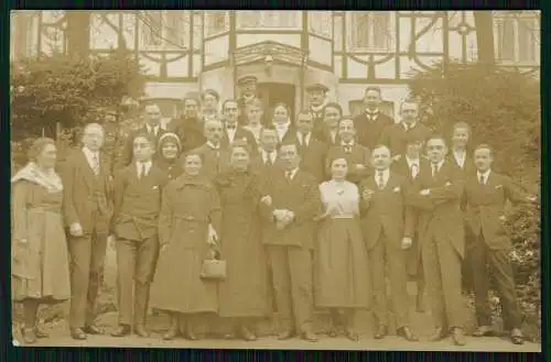 5x Foto AK Ausflug Veranstaltung Gastronomie Gebäude uvm. bei Bremen 1918-20