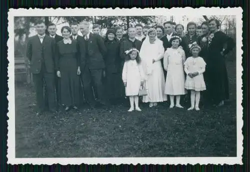 5x Foto Breitengüßbach Oberfranken bei Bamberg Hochzeit 1939