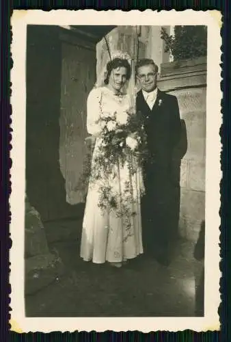 5x Foto Breitengüßbach Oberfranken bei Bamberg Hochzeit 1939