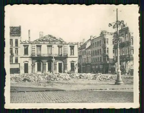 7x Foto Ostende Oostende Hafenstadt Westflandern Belgien Kriegszerstörung 1941