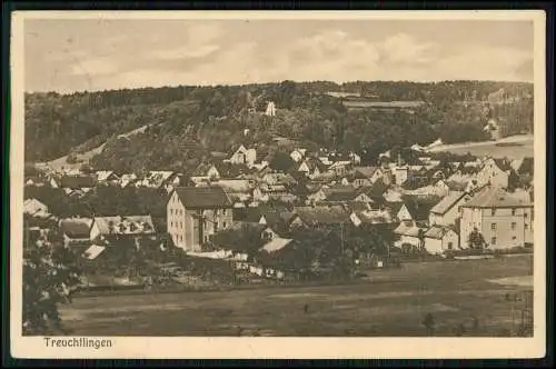 AK Treuchtlingen im Altmühltal Weißenburg-Gunzenhausen Panorama 1911 gelaufen