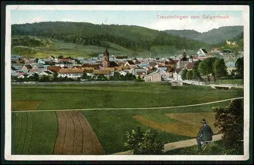 AK Treuchtlingen im Altmühltal Weißenburg-Gunzenhausen Galgenbuck 1911 gelaufen