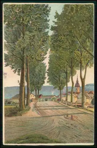 AK Treuchtlingen im Altmühltal Weißenburg-Gunzenhausen Altmühlbrücke 1910 gel.