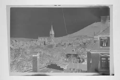 Negativ 6x9cm - Freital-Deuben Christuskirche Sächsische Schweiz Erzgebirge 1940