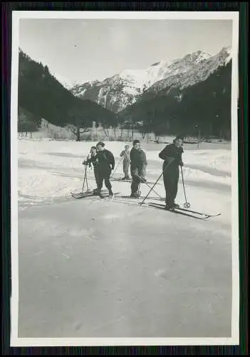 5x Foto Hindelang Berggasthaus Giebelhaus Schild Öffentlicher Fernsprecher 1939