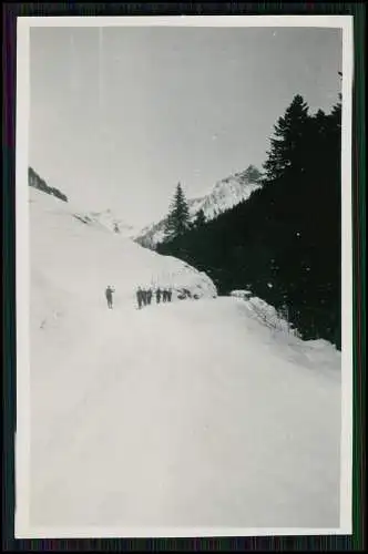 5x Foto Hindelang Berggasthaus Giebelhaus Schild Öffentlicher Fernsprecher 1939