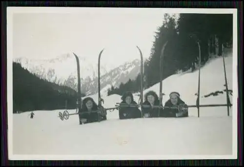 6x Foto Hindelang Berggasthaus Giebelhaus Schild Öffentlicher Fernsprecher 1939