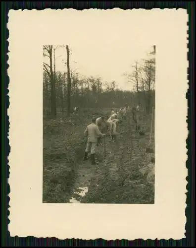 9x Foto Soldaten RAD Baracken Lager Arbeitseinsatz uvm. 1938-40