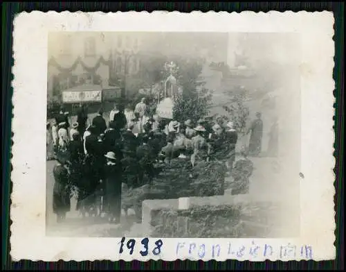 8x Foto Gillenfeld Vulkaneifel Daun 1934-38 Maibaum Fronleichnam uvm. Dorf-Leben