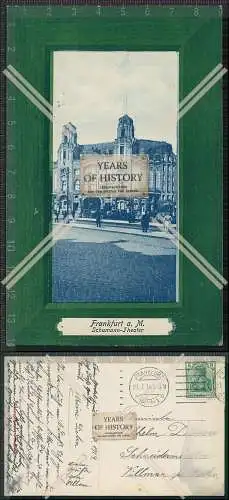 AK  Frankfurt am Main Albert Schumann Theater Karate im breiten Rahmen 1914 gel