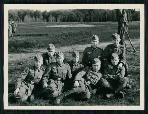 4x Foto Soldaten Wehrmacht Wahn Köln Truppenübungsplatz Wahner Heide