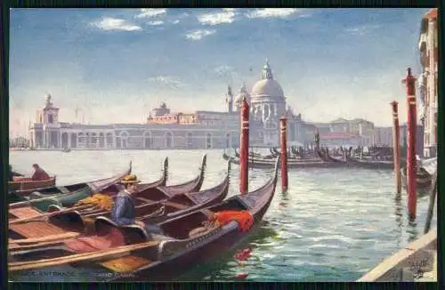 Künstler AK Venedig Venice Veneto S. Maria della Salute Tucks Series II. 7037