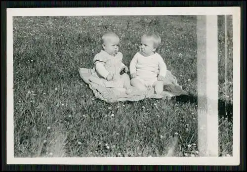 8x Foto Kinderwagen fröhliche Kinder 1945-50 bei Dortmund Hagen Essen Ruhrgebiet