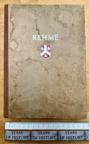 Buch 1200 J. Rehme Oeynhausen Bürgermeister Viole 1964 Hochzeit Minden Lübbecke