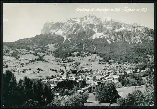 Foto AK Cortina d'Ampezzo Veneto Verso Tofana Skigebiet Dolomiten in Italien