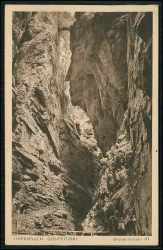 3x AK Obertiefenbach Tiefenbach Oberstdorf - Breitachklamm Kleinwalsertal